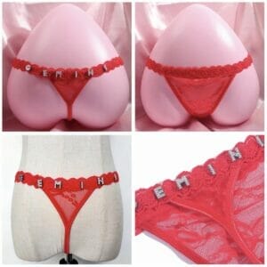 CUSTOM NAME THONGS